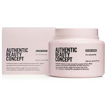 Amazon.com: Authentic Beauty Concept Glow Mask | Hair Mask